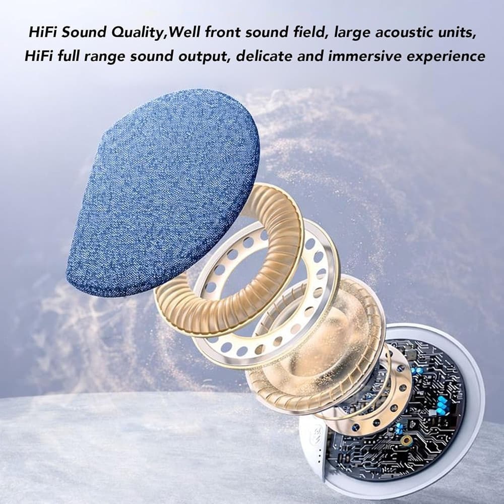 ALTOPARLANTE BLUETOOTH SOTTO CUSCINO SUONO HIFI DESIGN LEGGERO ULTRA SOTTILE PORTATILE - 9