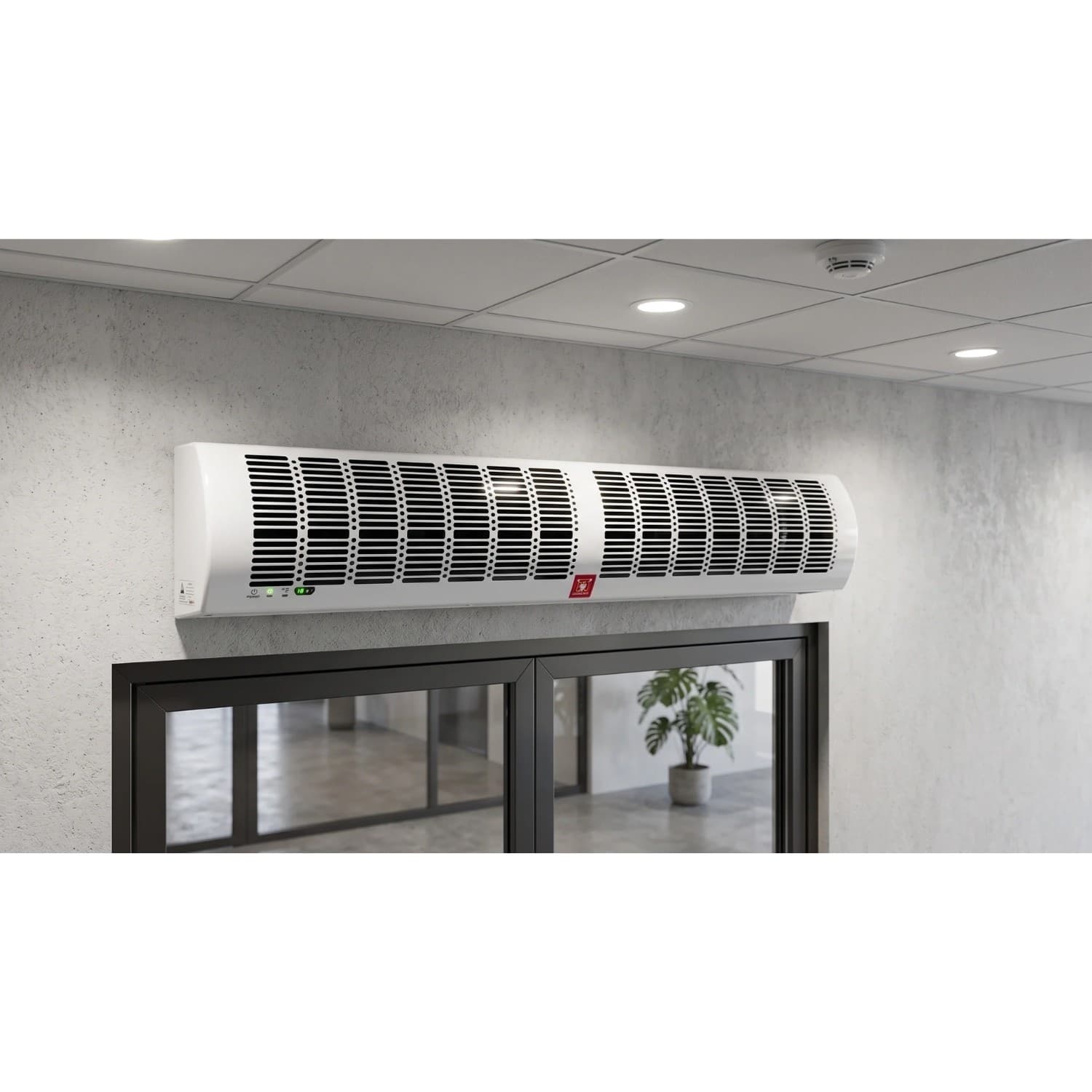 HERCULES Barriera d'Aria 200 cm con Telecomando – 270W - 2