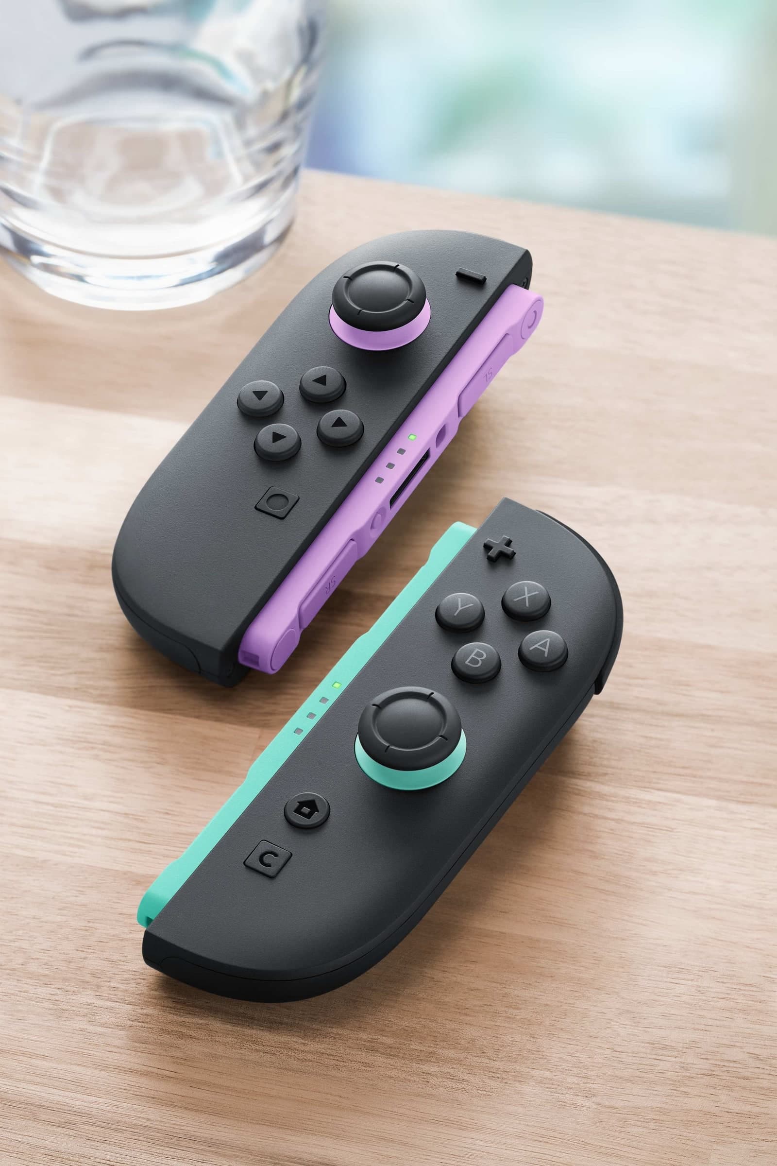 Nintendo Controller Joy-Con 2 viola chiaro / verde chiaro - 3
