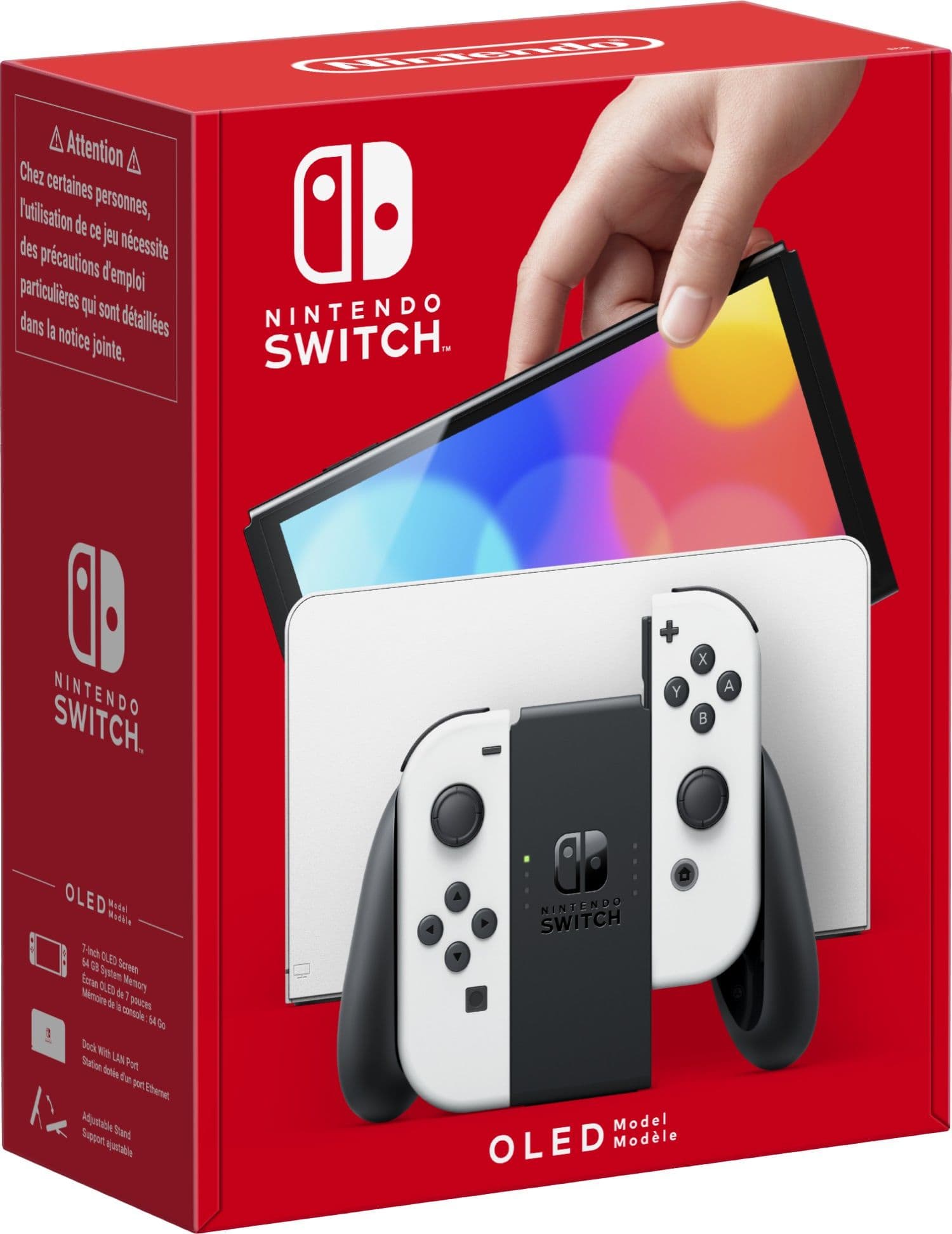 Switch Console OLED White