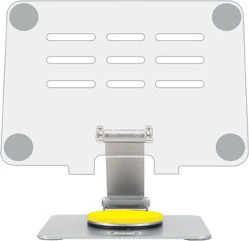 SUPPORTO GIREVOLE A 360° PER SMARTPHONE TABLET IN ACRILICO RESISTENTE STABILE Q-ZJ330