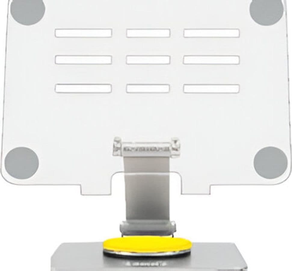 SUPPORTO GIREVOLE A 360° PER SMARTPHONE TABLET IN ACRILICO RESISTENTE STABILE Q-ZJ330 - 3