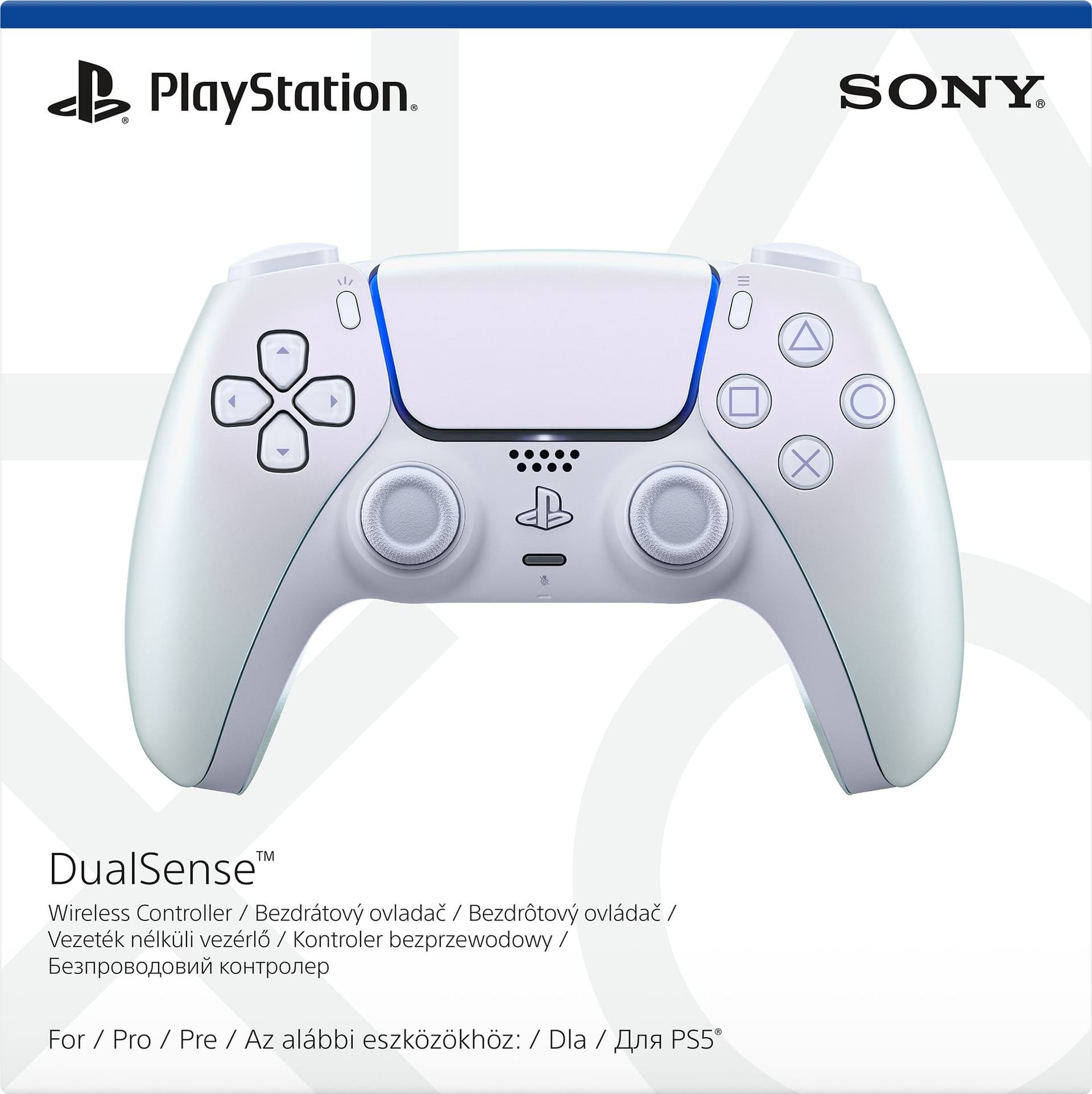 DUALSENSE SONY PS5 CHROME PEARL - 3