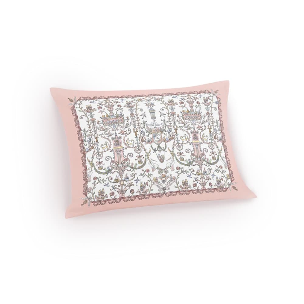 Cuscino in Raso Atelier Choux Toile de Jouy – Pink