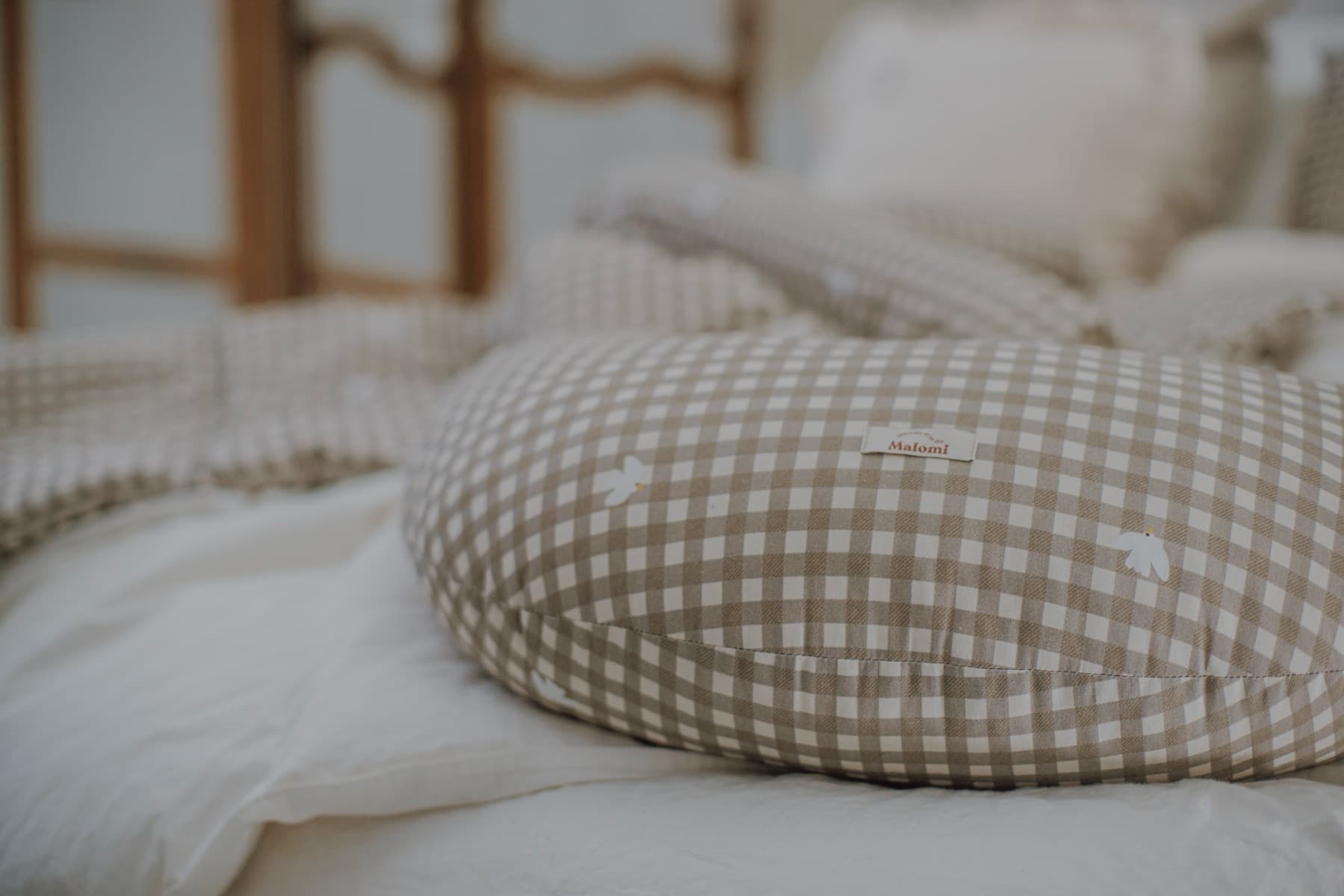 Cuscino per Allattamento Malomi Kids Countryside Check - 3
