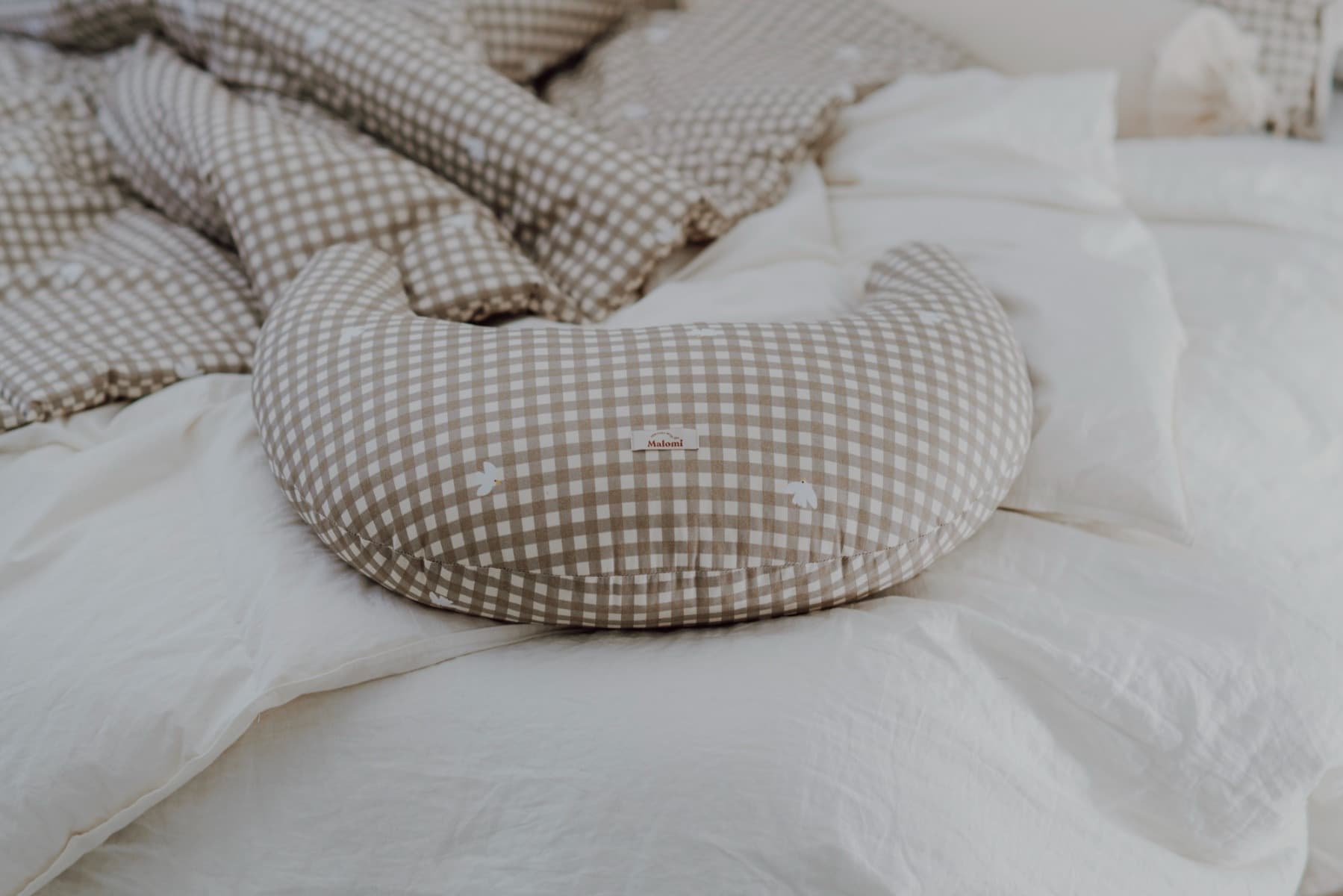 Cuscino per Allattamento Malomi Kids Countryside Check - 5