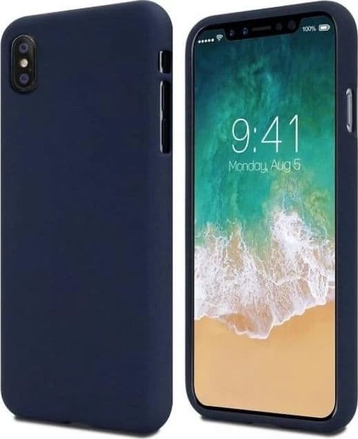 cover in silicone per samsung a21 blu