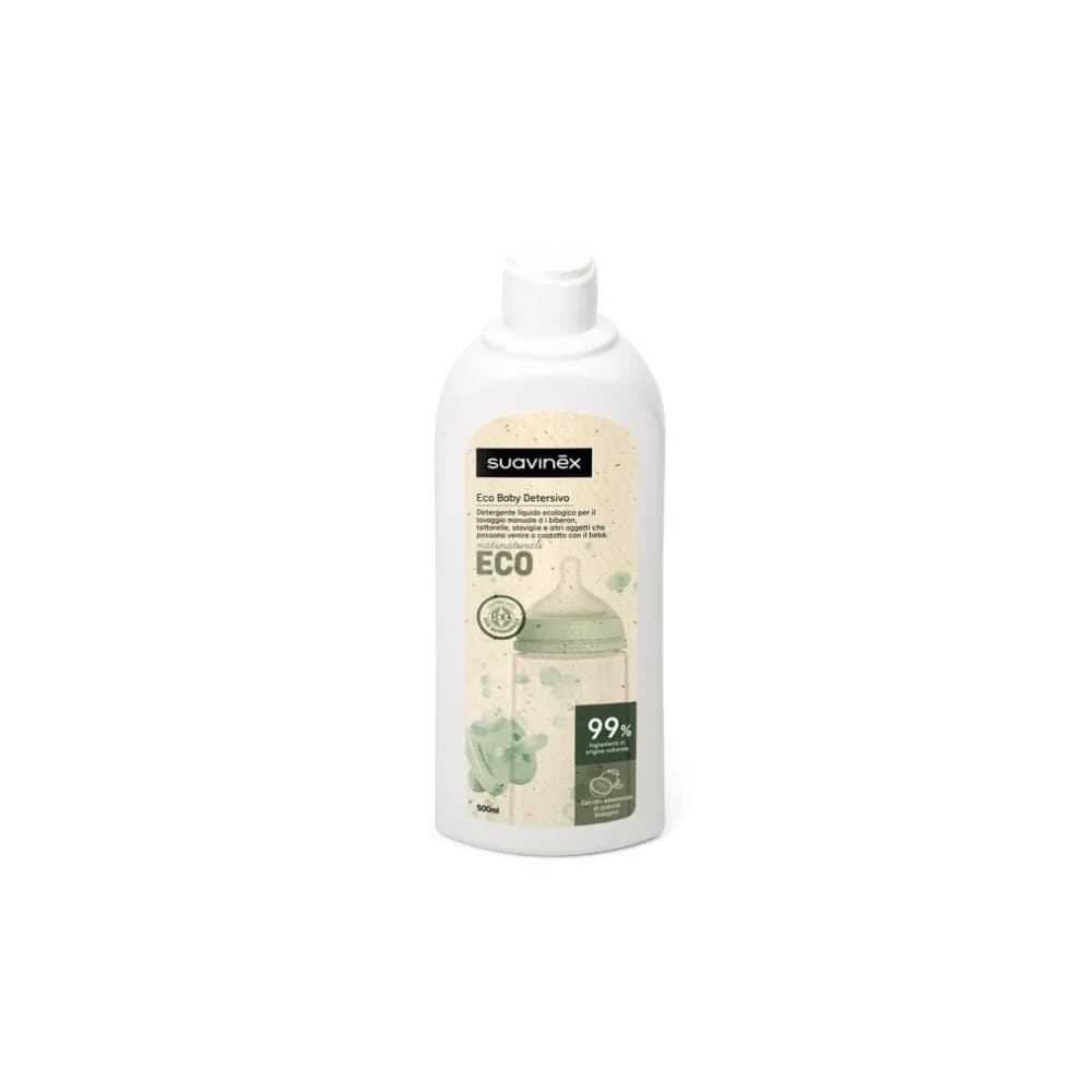 Detersivo biberon e tettarelle Suavinex Eco Baby 500 ml - 1