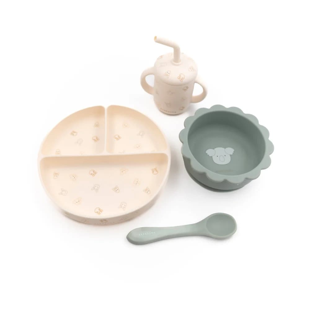 Dinner Set Bamboom – Animal Friends