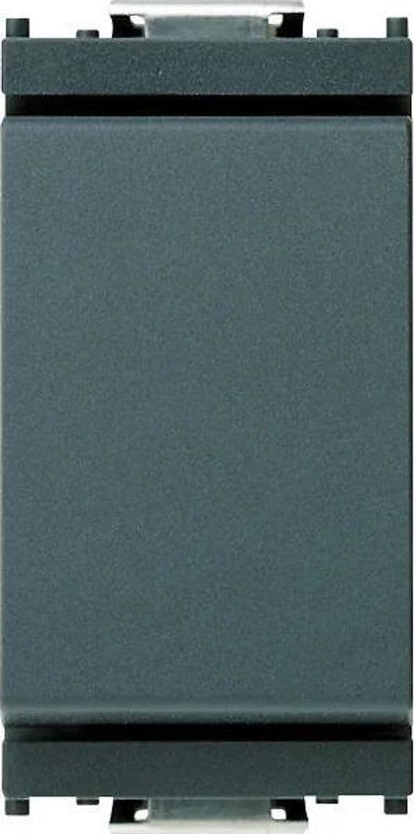 Deviatore 1P 16AX Grigio VIMAR - SKU 16005, Max 200W, Elegante e Funzionale per Illuminazione