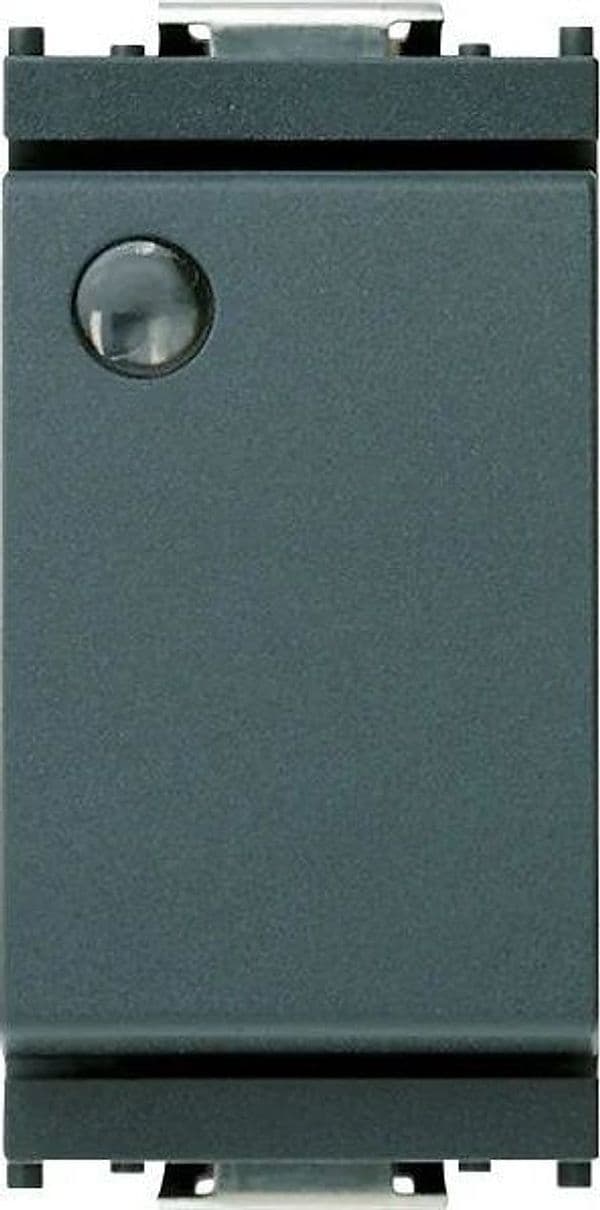 VIMAR Interruttore 1P 16AX Luminoso Grigio - Modello 16021, Design Elegante e Installazione Facile - 2