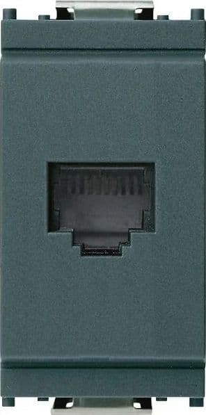 Presa RJ11 6/4 Grigio VIMAR Modello 16335 - Collegamento Sicuro, Installazione Facile - 2