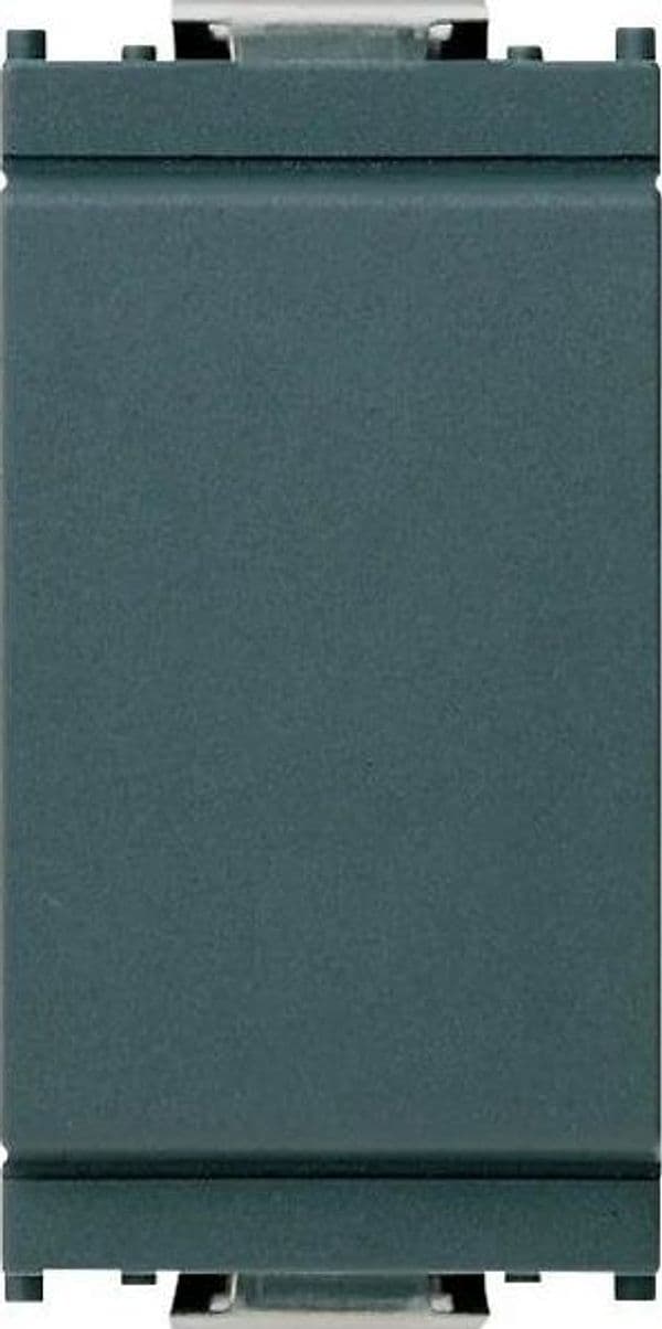 Copriforo Fronte Liscio Grigio VIMAR 16542 - Elegante e Durevole per Impianti Elettrici