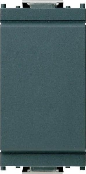 Copriforo Fronte Liscio Grigio VIMAR 16542 - Elegante e Durevole per Impianti Elettrici - 2