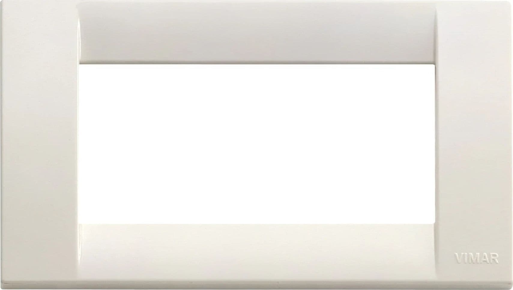 VIMAR Placca Classica 4M Bianco Idea - Codice SKU 16744.04, Materiale Resistenta, Design Elegante - 2
