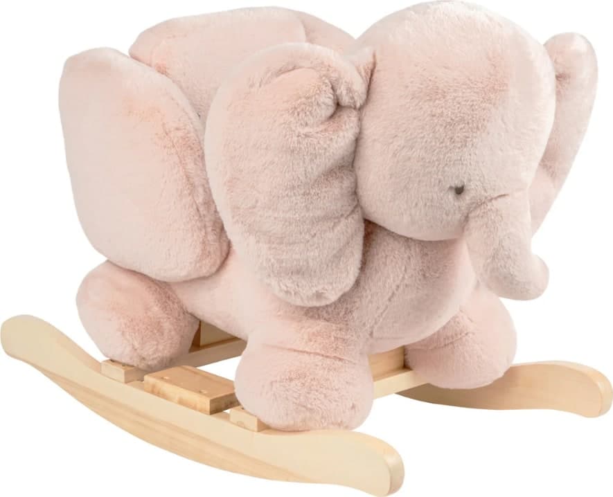 Dondolo Elefante Rosa Nattou