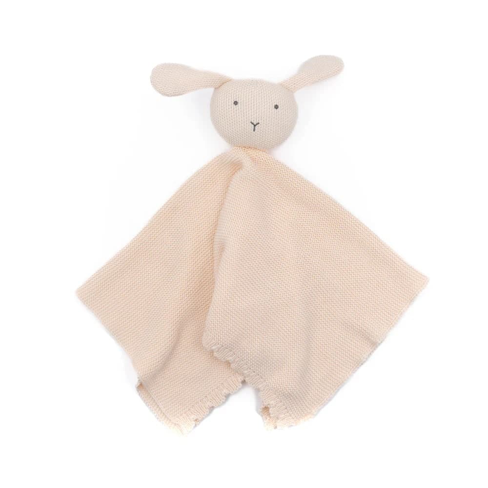 Doudou fatto a Maglia Bamboom Rabbit – Rosa
