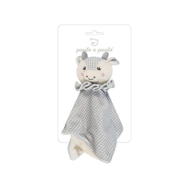 Doudou Mucca Pasito a Pasito Little Bloom Grigio - 5