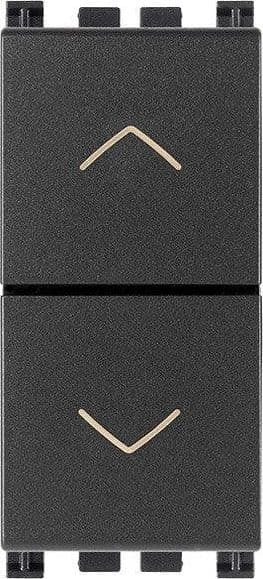 VIMAR Due Pulsanti Interbloccati NO+NO 10A Grigio - Sicurezza e Affidabilità SKU 19062 - 2