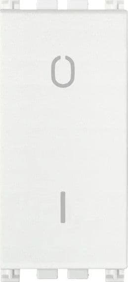 Interruttore VIMAR 2P 16AX Bianco - SKU 19015.B, Illuminabile, Design Elegante, Facile Installazione - 2
