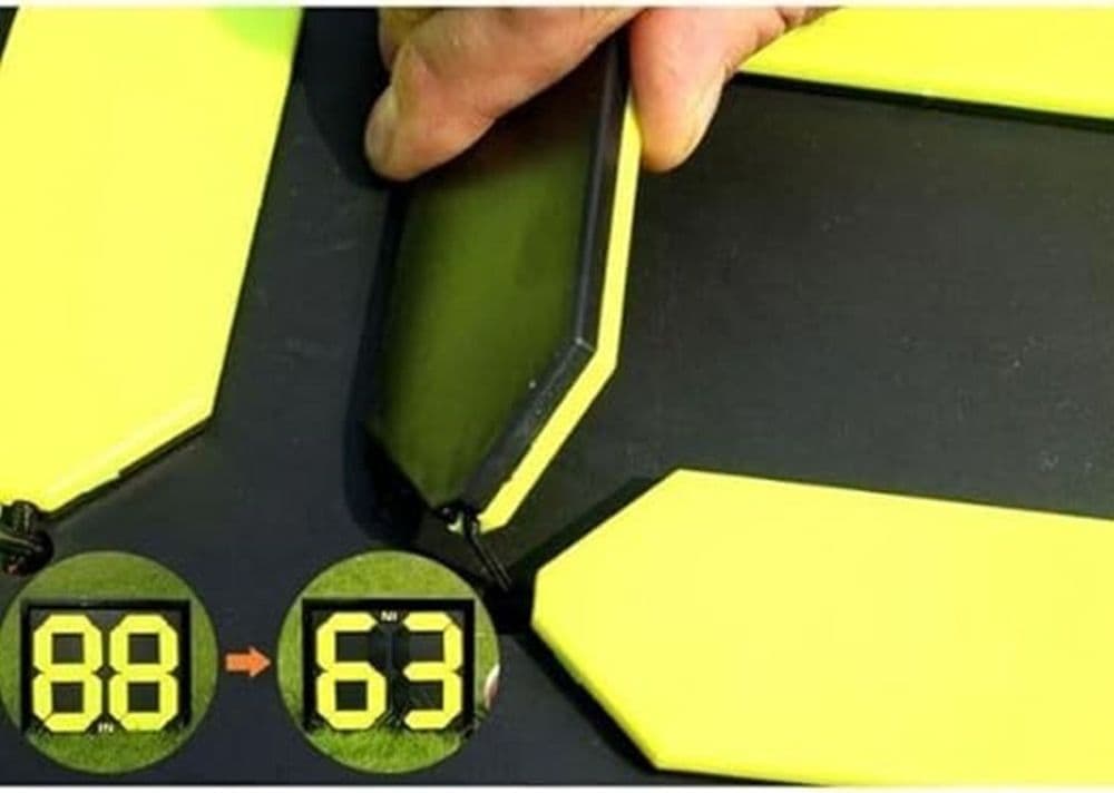 TABELLA TABELLONE PARTITA CAMBI CALCIO SPORT SOSTITUZIONI DOPPIO 2 CIFRE - 3
