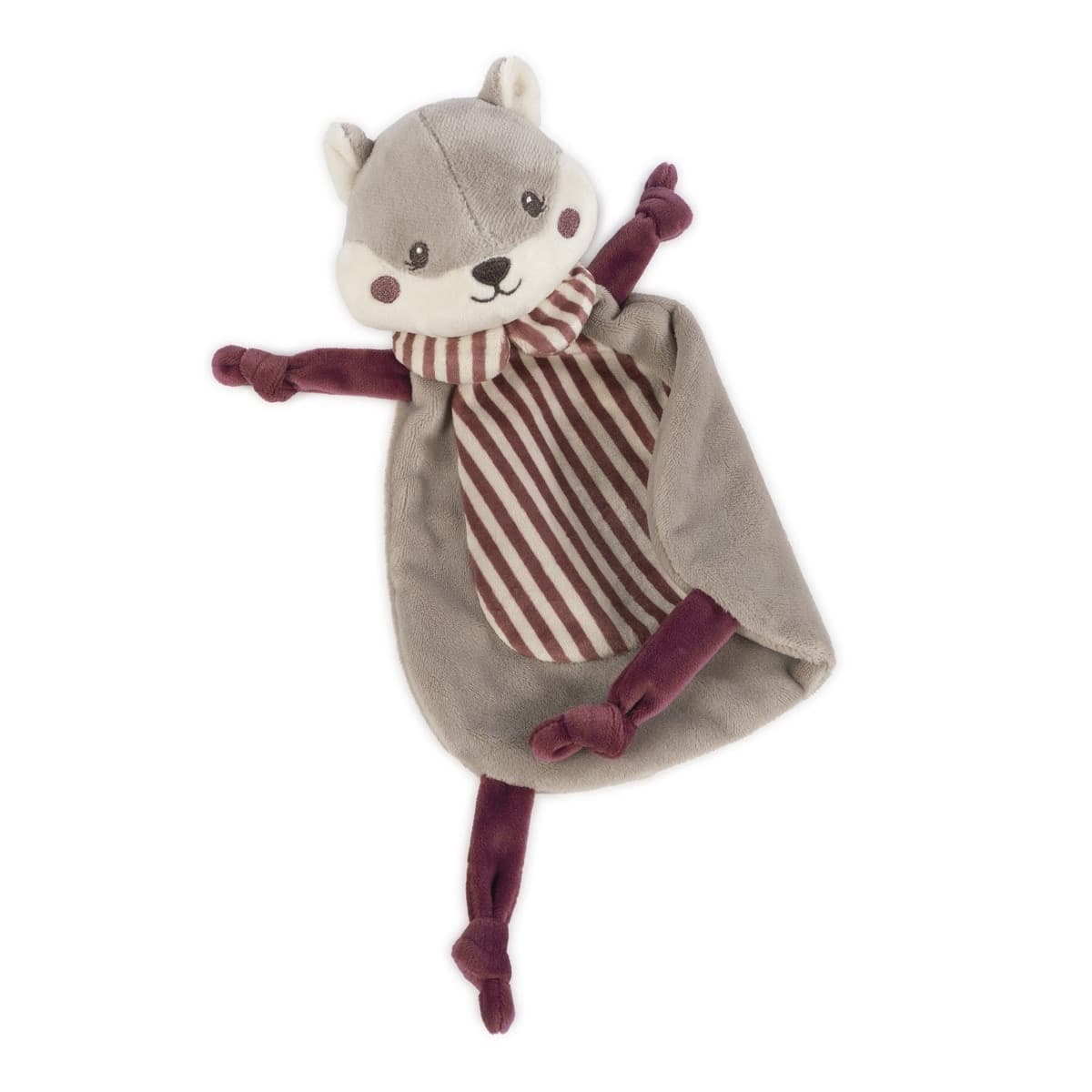 Doudou Scoiattolo Cherry Strisce Pasito a Pasito - 2