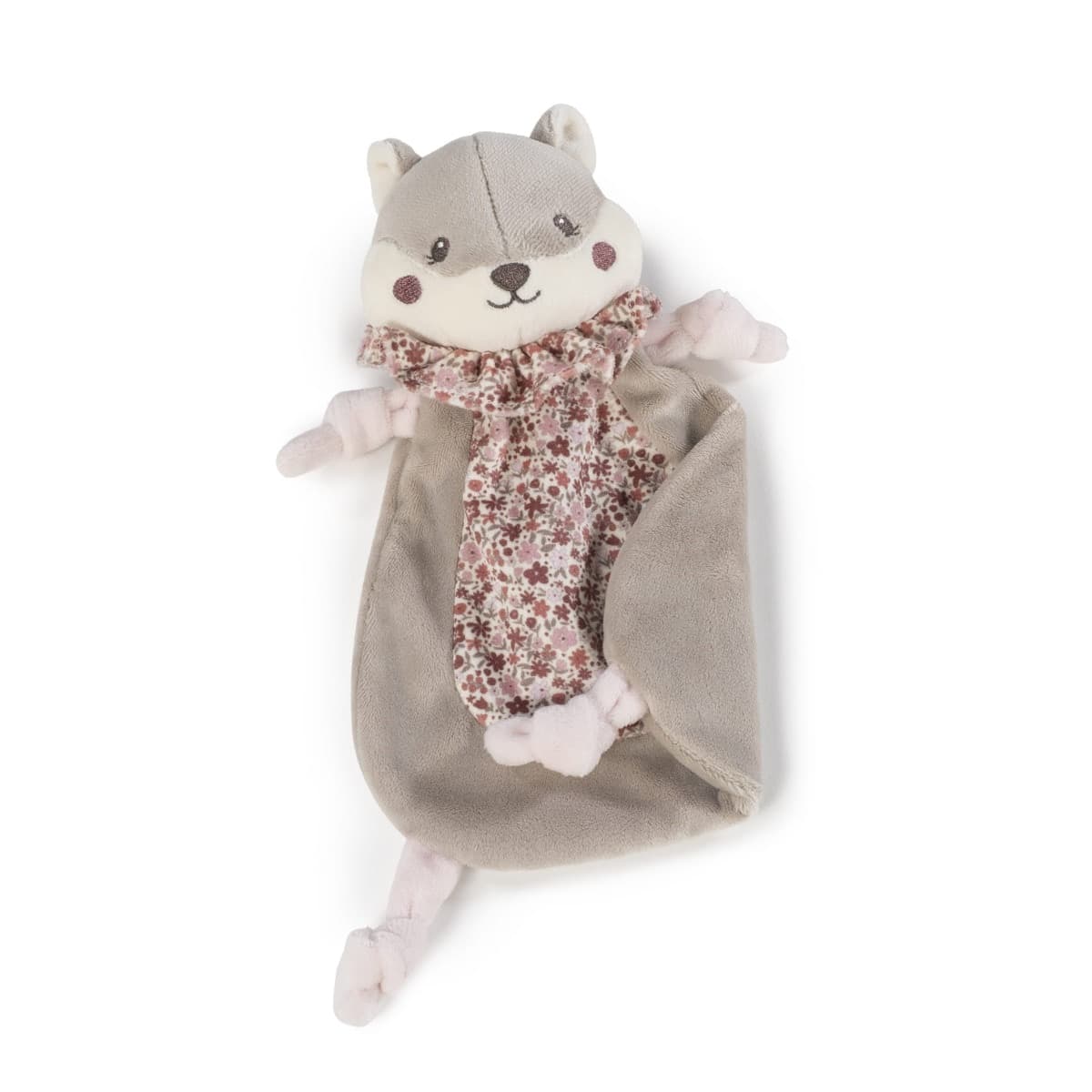 Doudou Scoiattolo Cherry Fiori Pasito a Pasito - 2