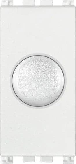 VIMAR Dimmer 230V 100-500W Bianco - SKU 19150.B, Regolatore di Luminosità Elegante e Facile da Installare - 2