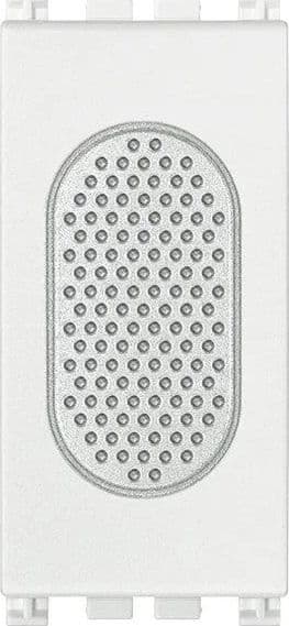 VIMAR Buzzer 230V 50-60Hz Bianco - Segnalazione Acustica Affidabile - Codice SKU 19378.B - 2
