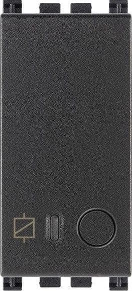 VIMAR Attuatore Connesso IoT 16A Grigio - Codice SKU: 19593, Controllo Remoto, Compatibile con Alexa e Google Home - 2