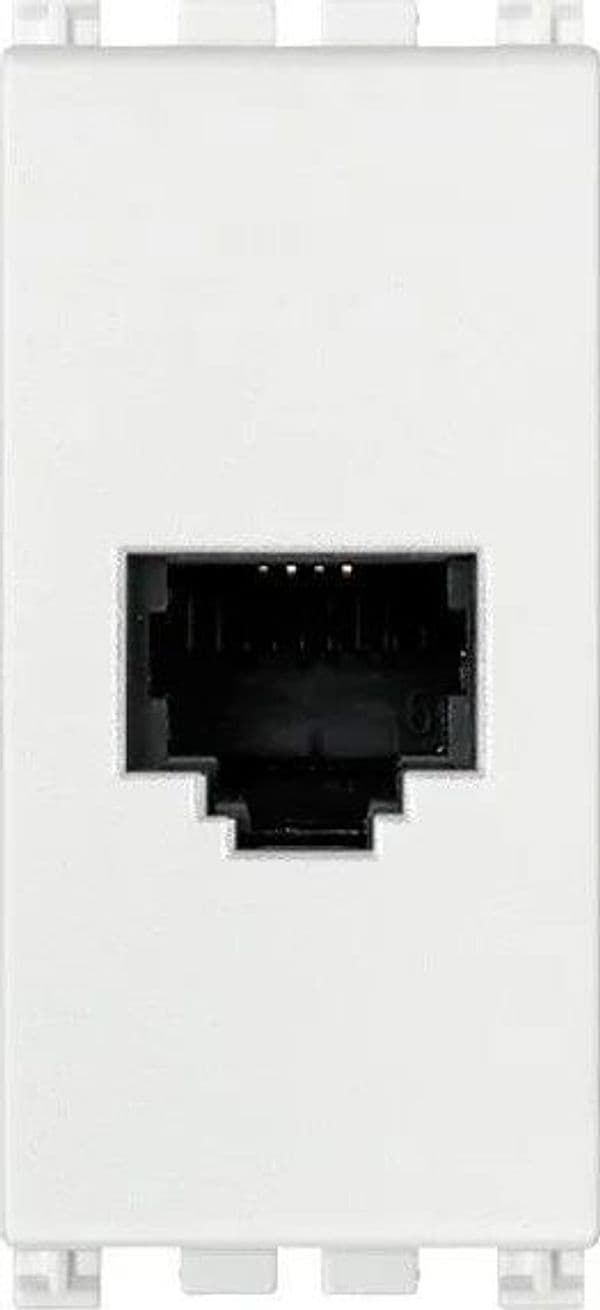 Presa RJ11 6/4 Bianco VIMAR 19320.B - Installazione Facile, Design Compatto e Affidabile - 2