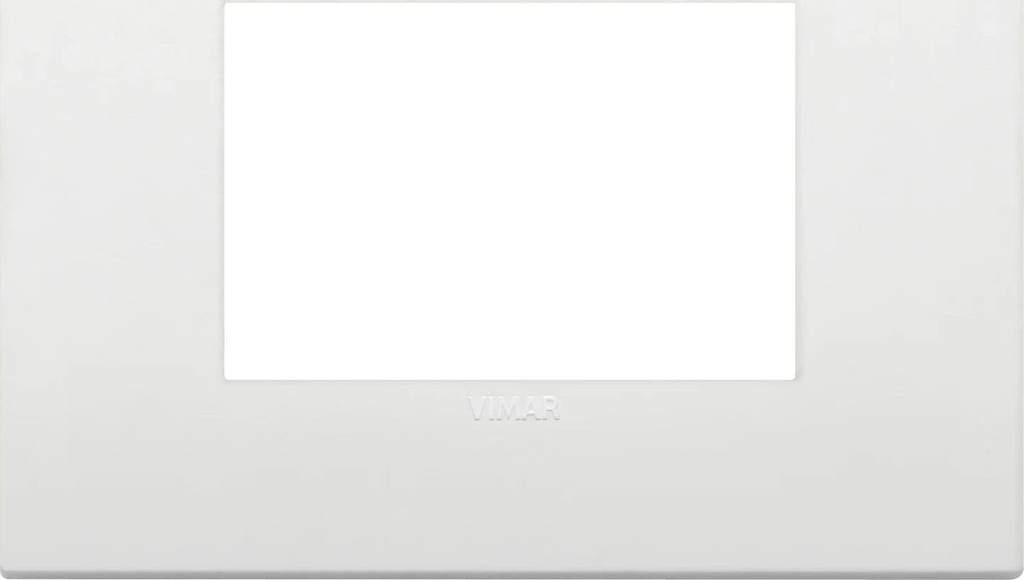 VIMAR Placca Classic 3M Bianca SKU 19653.74 - Elegante e Facile da Installare per Tre Moduli - 2