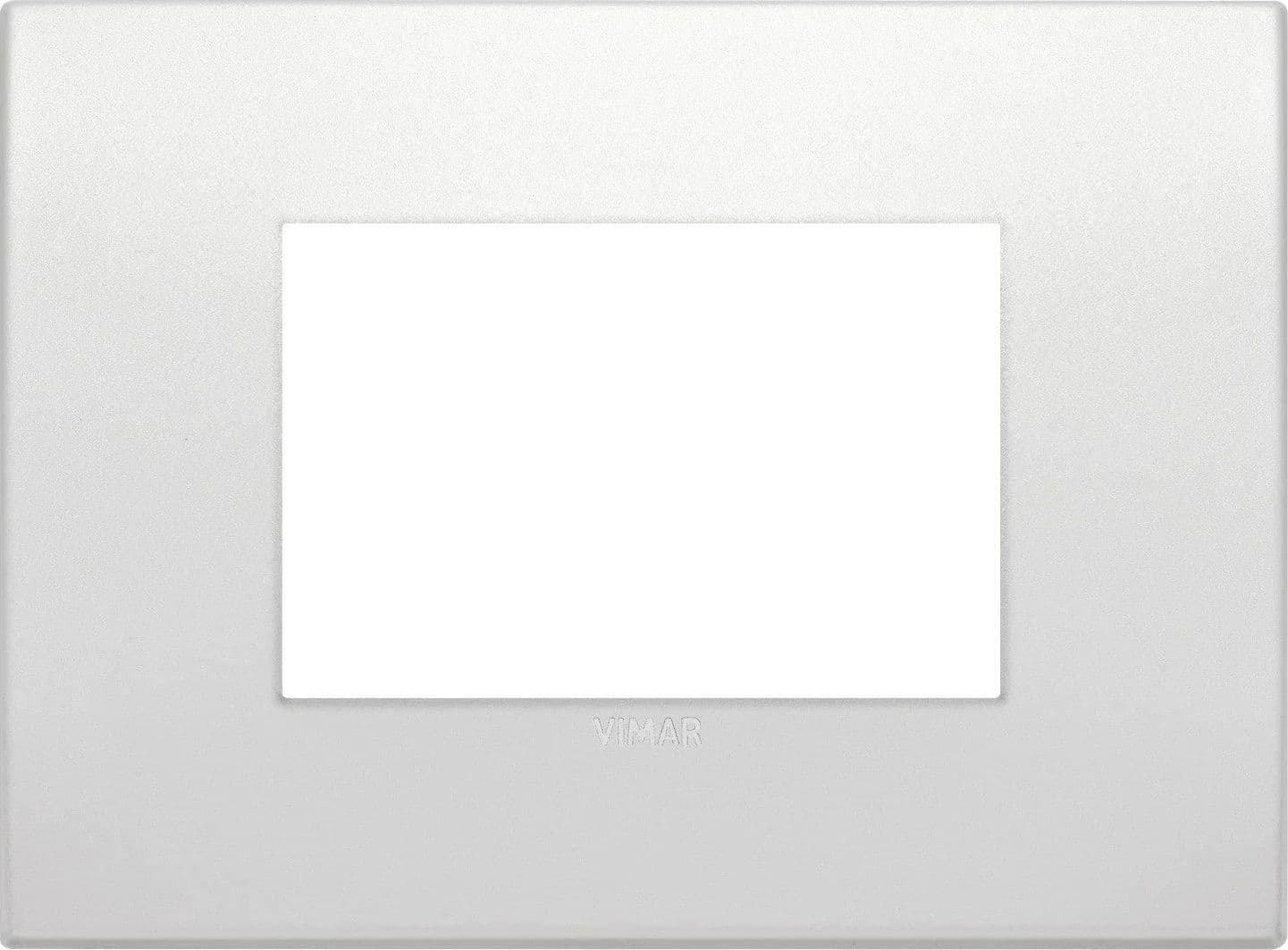 Placca Classic 3M VIMAR Perla Matt - Design Elegante e Resistente - SKU 19653.05 - 2