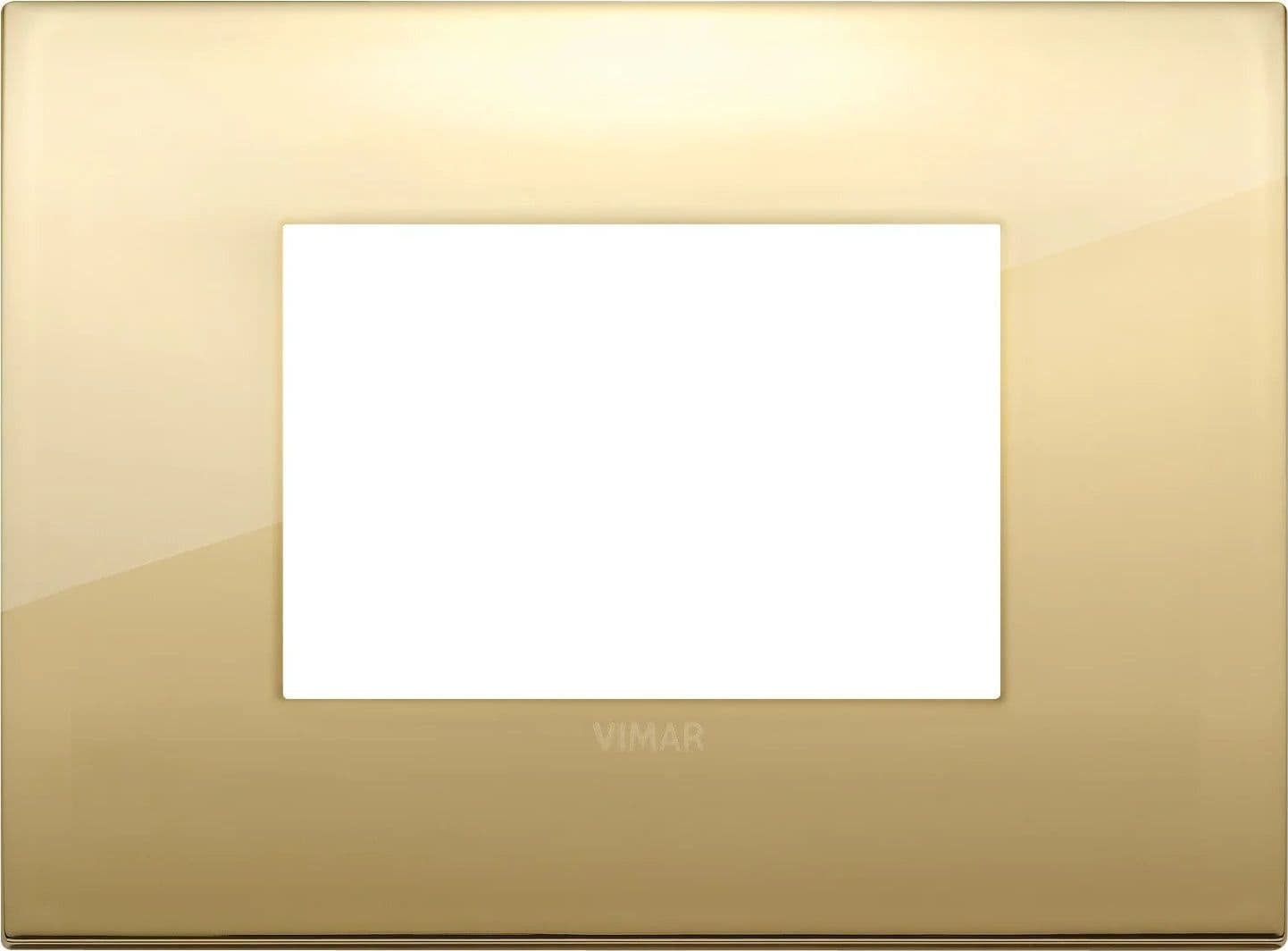 VIMAR Placca Classic 3M Oro - Eleganza e Durabilità - SKU 19653.07 - 2