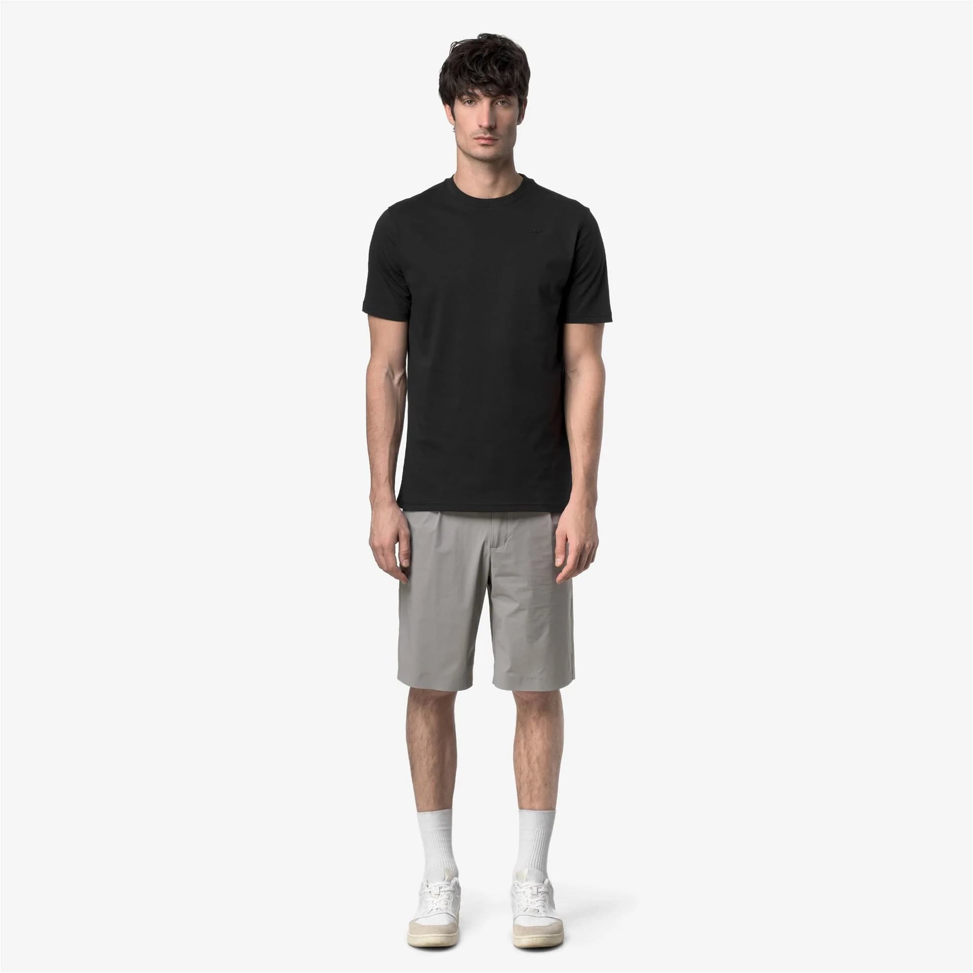 K-way T-shirt uomo Odom Jersey Micro Lettering Slim K81489W - 2