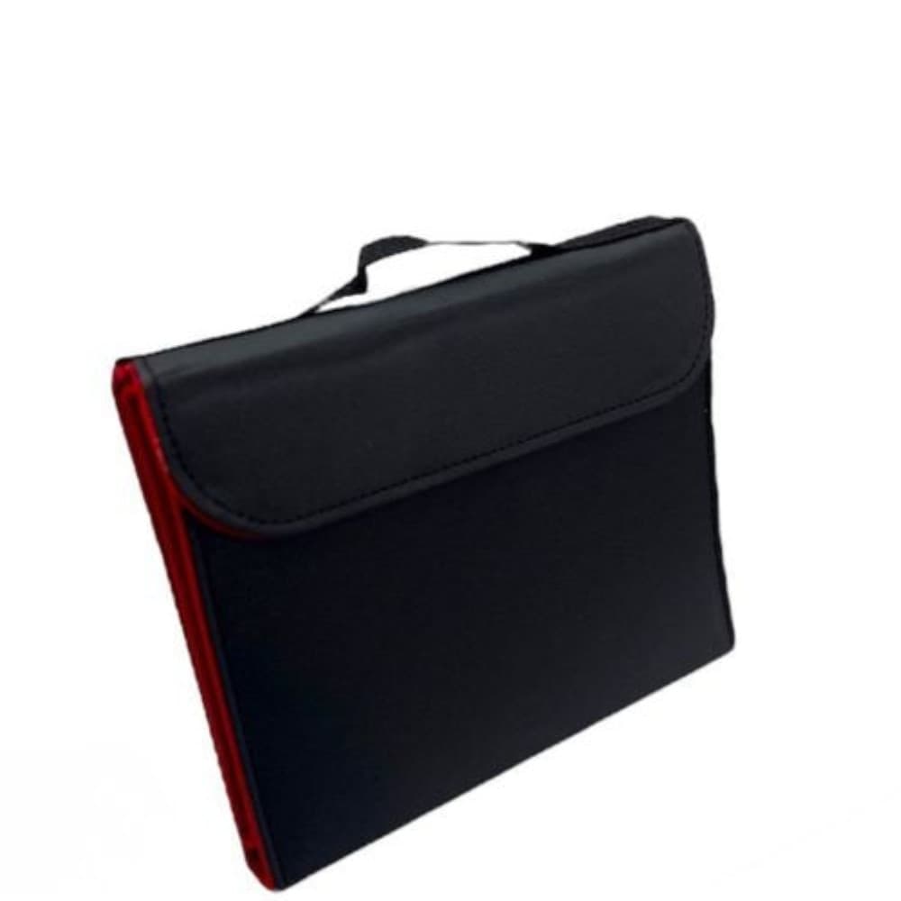 Custodia porta orologi da viaggio 25x21x3 cm organizer multi slot con chiusura - 3