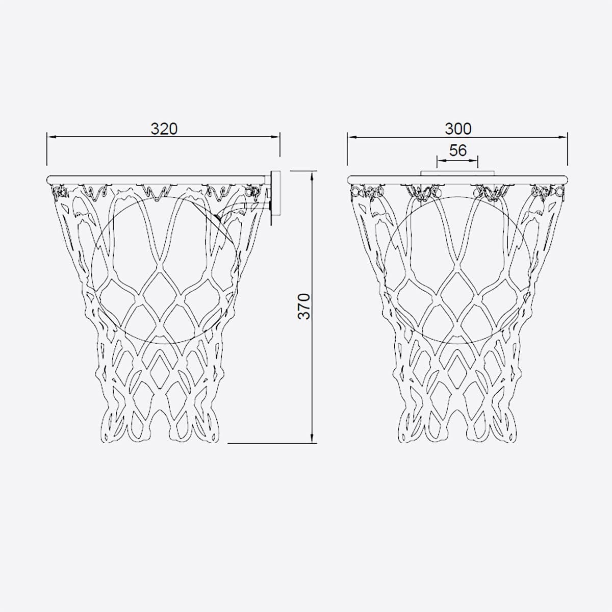 Applique moderno Mantra BASKETBALL E27 LED lampada parete camerette bambini - 5