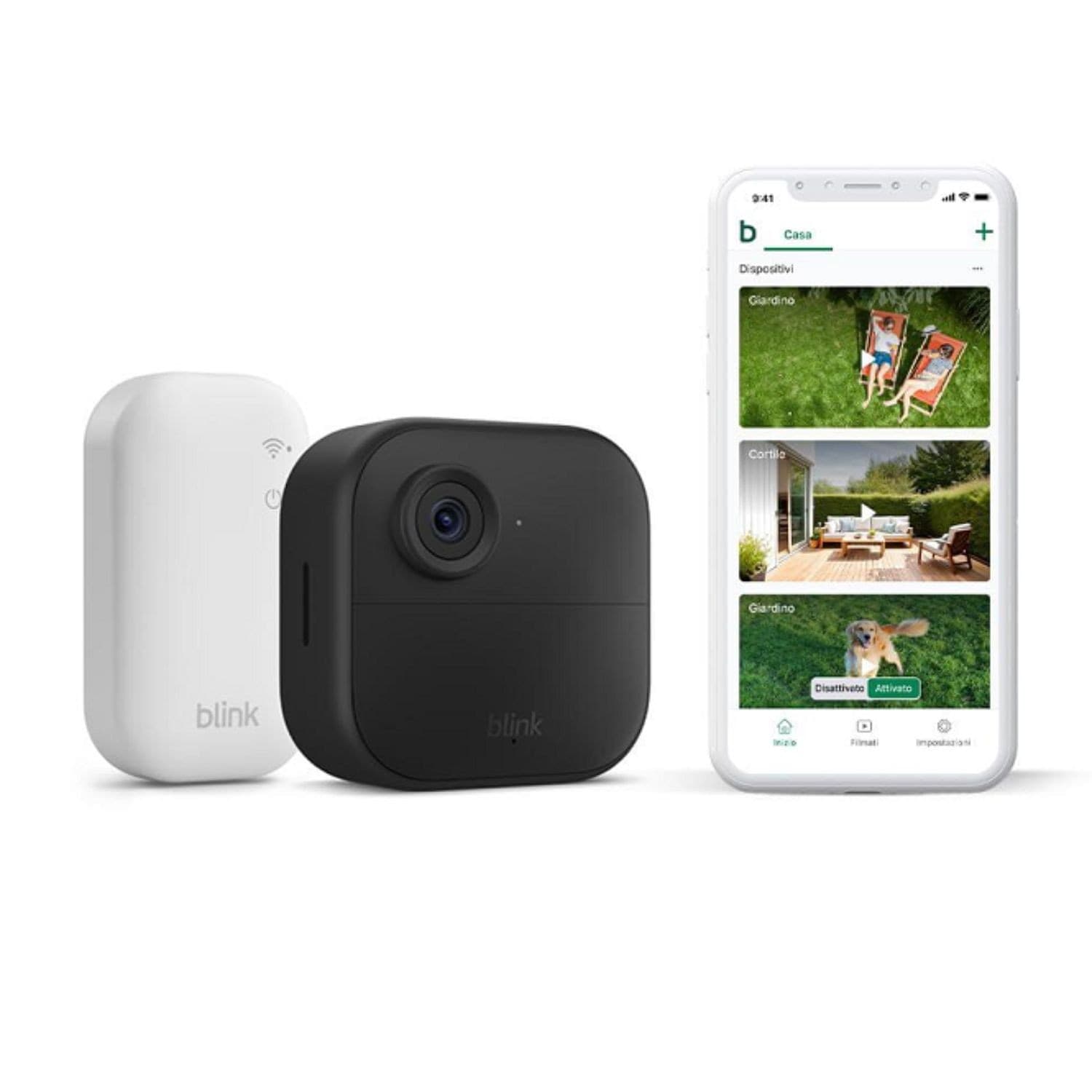 Blink Videocamera Outdoor 4 Wifi HD IP65 2026 +Modulo Sync - 1