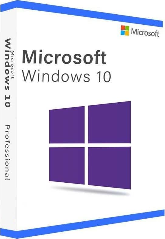 Microsoft Windows 10 Pro Professional Product Key - licenza ESD a vita 32/64 Bit