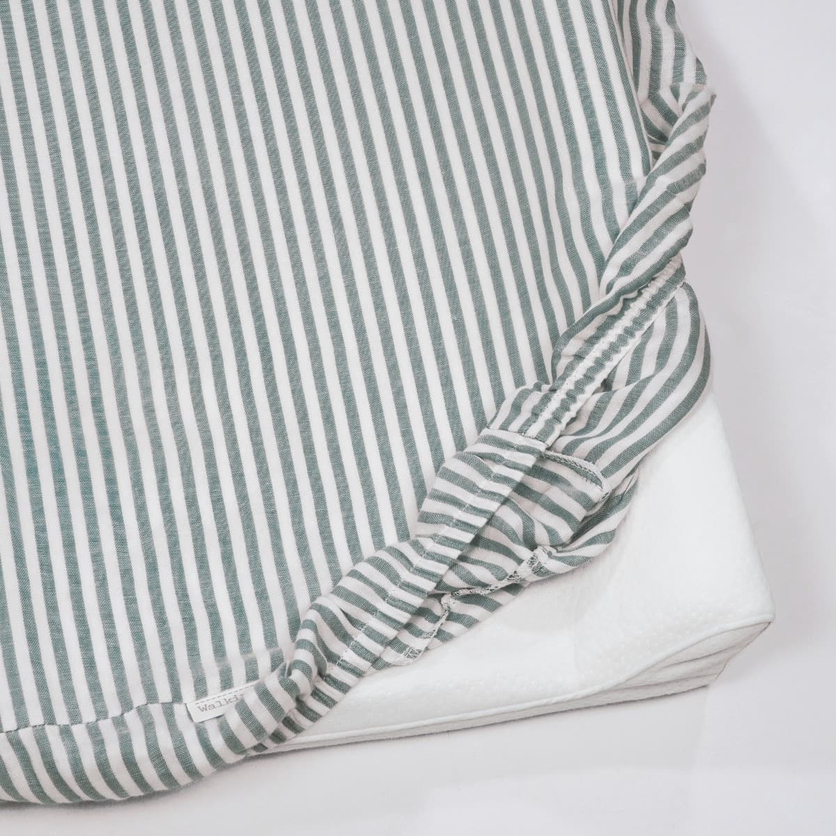 Fasciatoio Home con fodera Pasito a Pasito WM Praliné Strisce Matcha - 3