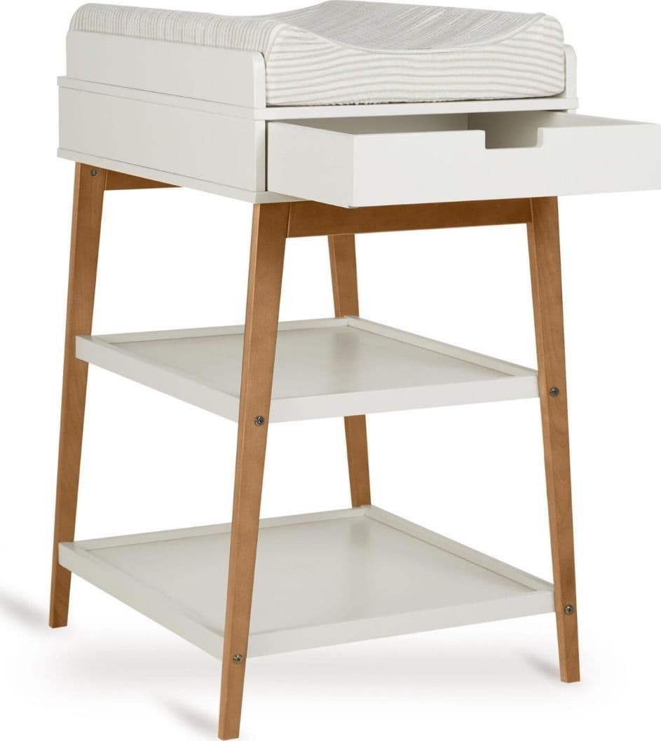 Fasciatoio Quax Hip con cassetto - Clay/Walnut - 6