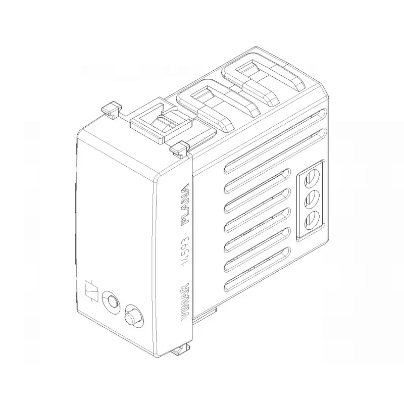 Attuatore Connesso IoT Vimar Plana 16A Bianco - SKU 14593 con Bluetooth e Zigbee, LED RGB Regolabile - 5