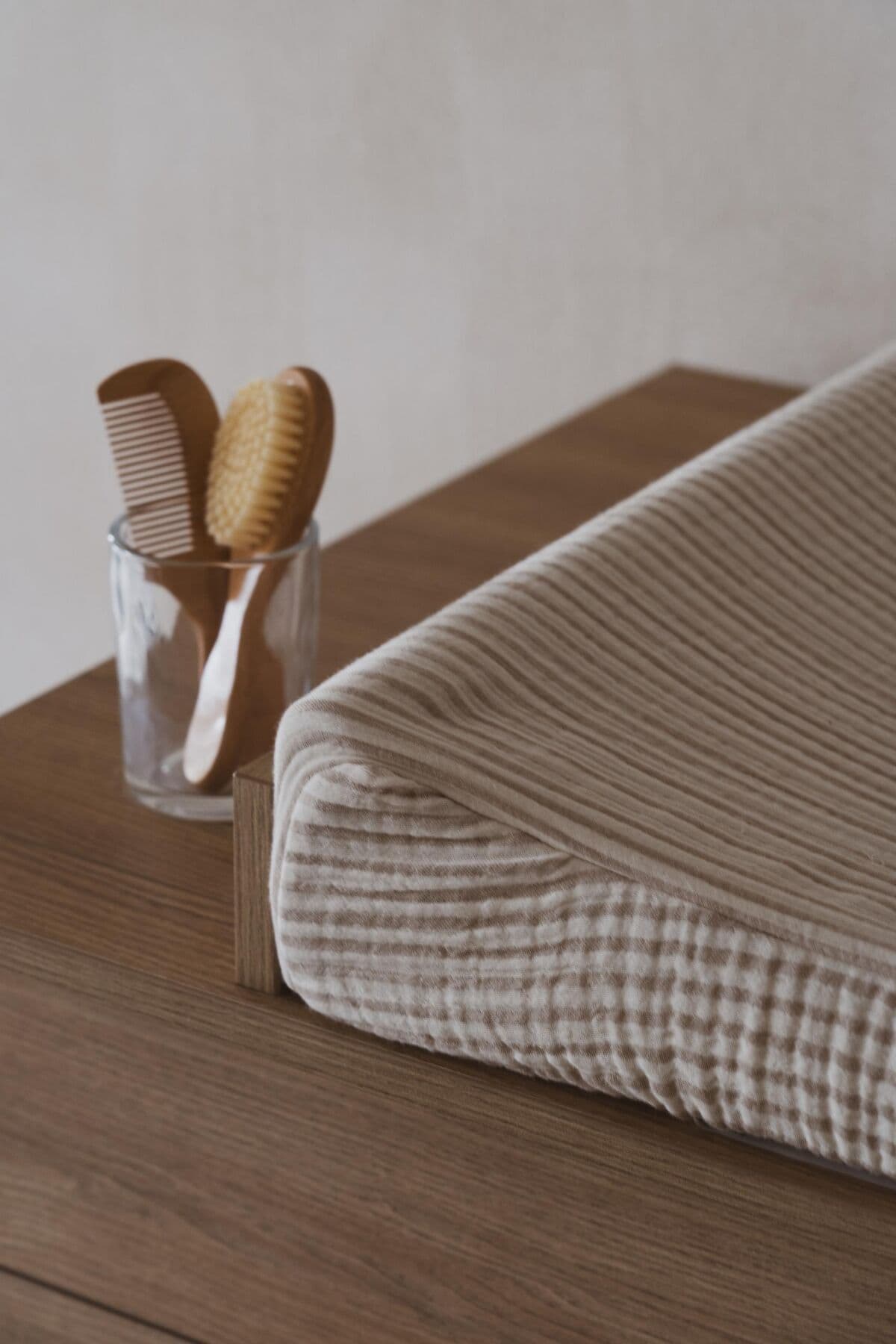 Fodera Quax per fasciatoio in mussola - Collezione Naturale-Stripes - 4