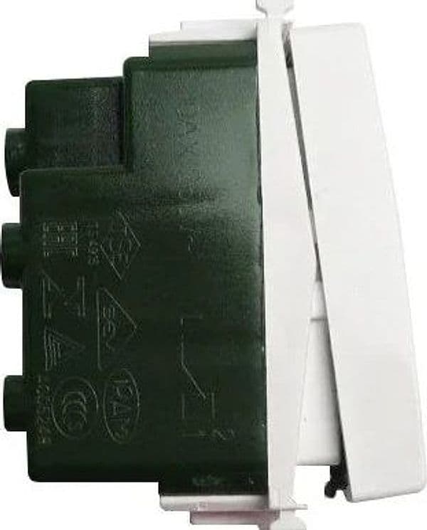 Vimar Plana Deviatore 1P 10A 14004 - Illuminabile, Design Elegante, Compatibile Plack Clack® - 2