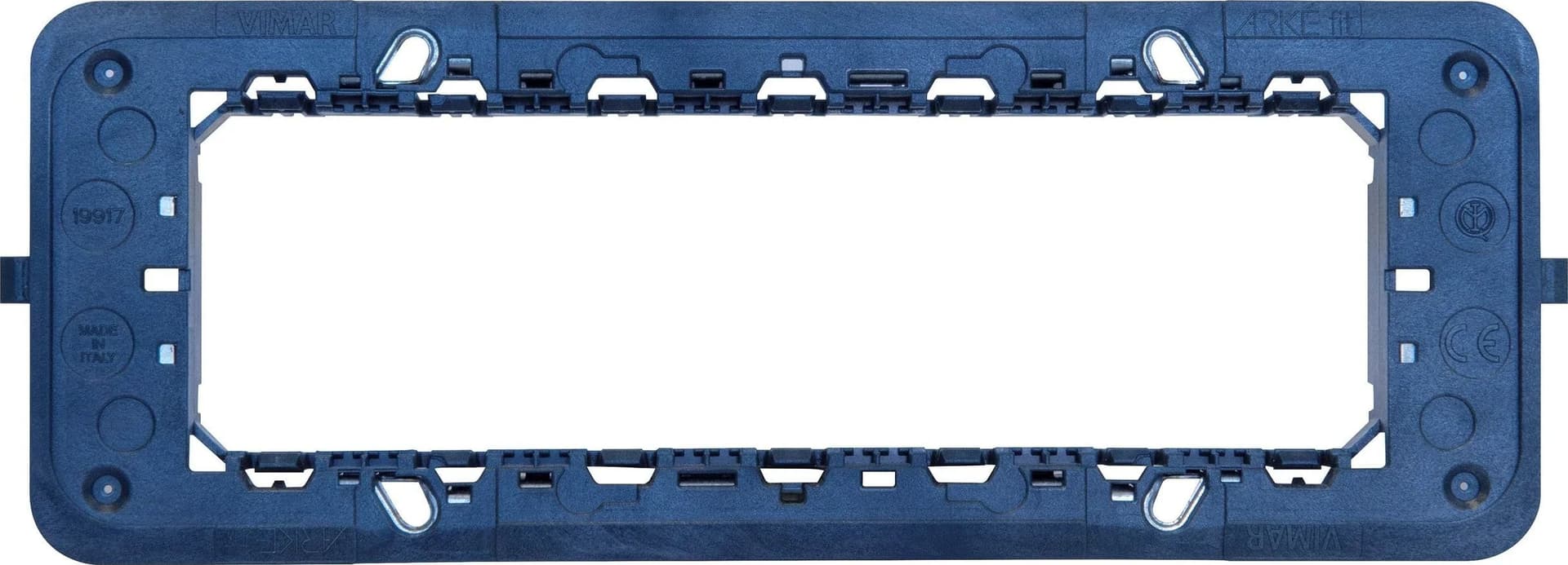 VIMAR Supporto Arké Fit 7 Moduli con Viti - Codice SKU 19917, Installazione Facile e Compatibile - 2