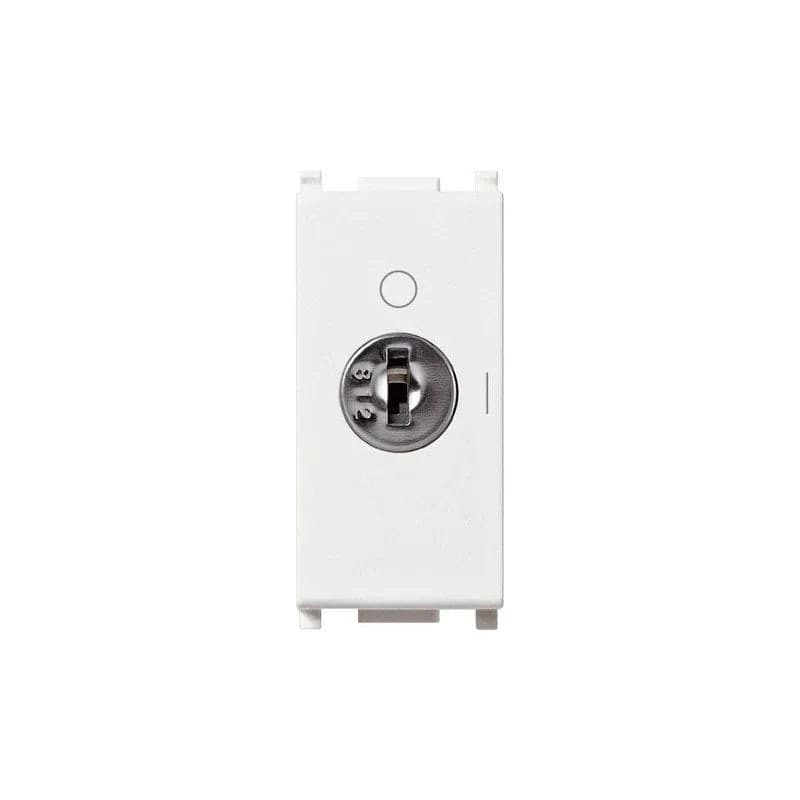 Interruttore Vimar Plana a Chiave 2P 16AX Bianco SKU 14083 - Sicurezza e Design Elegante - 2