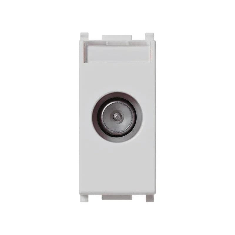 Presa TV Passante Vimar Plana 14300.10 - Alta Qualità, Attenuazione 10 dB, Design Elegante - 2
