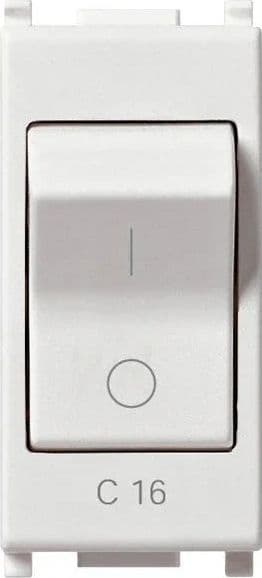 Interruttore Automatico Magnetotermico Bipolare Vimar Plana 16A 14405.16 - Sicurezza Elettrica IP40 - 3