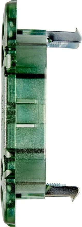 Supporto Vimar Plana 1 Modulo con Griffe per Scatole Tonde 60 mm - SKU 14601, Installazione Sicura e Pratica - 4