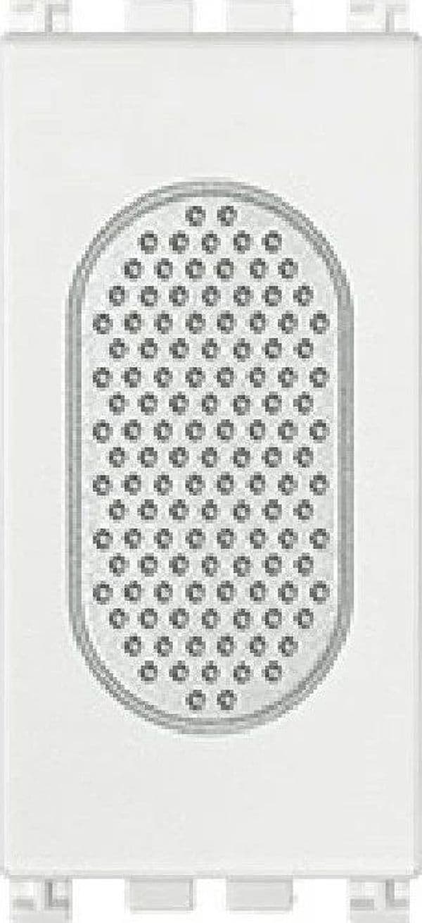 Ronzatore Arke Bianco 12V SELV 50-60 Hz - VIMAR 19375.B, Design Elegante e Facile Installazione, Sicurezza Elettrica - 1